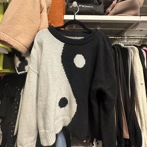 Madewell Ying Yang Pullover Sweater